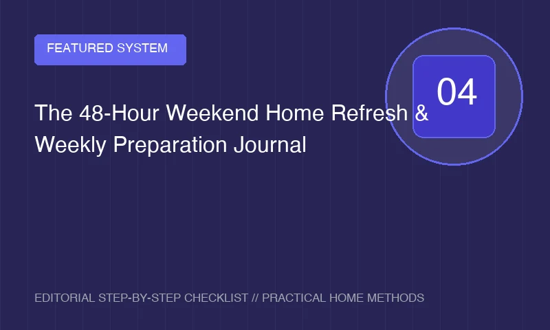 The 90-Minute Saturday Sprint: Dusting High Surfaces, Deep Vacuuming, and Fresh Linens